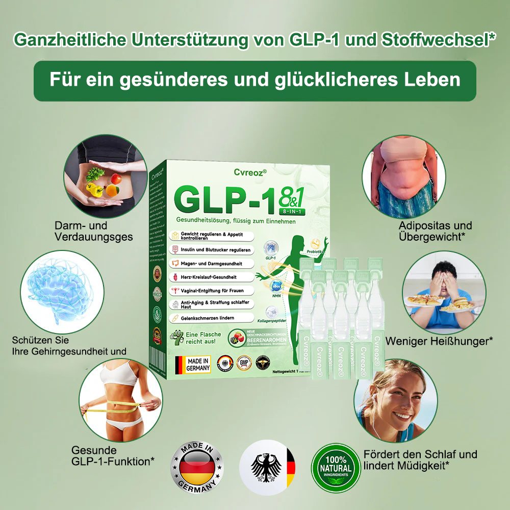 （备注：德国不跑，美国24号跑，其他国家随便）🇩🇪Zertifiziert durch das BfArM  👨‍🔬 Cvreoz® GLP-1 Acht-in-Eins Gesundheitslösung zum Einnehmen 🍀 Geeignet bei Fettleibigkeit, Herz-Kreislauf-Gesundheit, Diabetes, Schlafapnoe, Gelenkproblemen und mehr