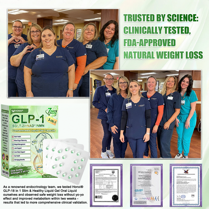 （备注：澳大利亚墨西哥12.1跑，其他随意）US Online | Honxi® 3-in-1(GLP-1+SGLT-2i+NAD⁺/NMN) Concentrated Liquid Gel Capsule