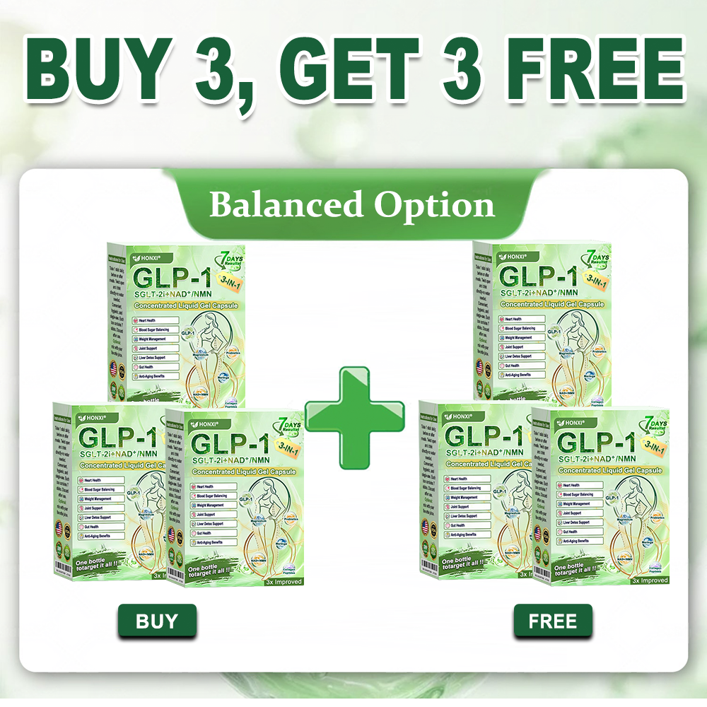 （备注：澳大利亚墨西哥12.1跑，其他随意）US Online | Honxi® 3-in-1(GLP-1+SGLT-2i+NAD⁺/NMN) Concentrated Liquid Gel Capsule