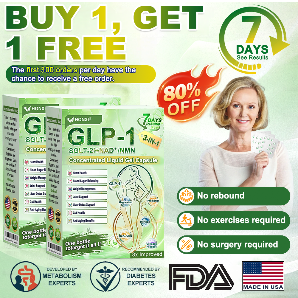 （备注：澳大利亚墨西哥12.1跑，其他随意）US Online | Honxi® 3-in-1(GLP-1+SGLT-2i+NAD⁺/NMN) Concentrated Liquid Gel Capsule