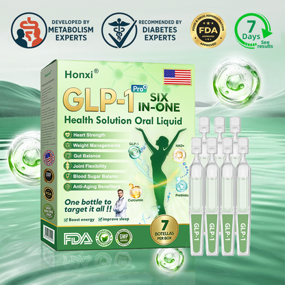 Honxi® 🏥 𝐺𝐿𝑃-𝟏 𝑺𝒊𝒙-𝒊𝒏-𝑶𝒏𝒆 𝑯𝒆𝒂𝒍𝒕𝒉 𝑺𝒐𝒍𝒖𝒕𝒊𝒐𝒏 𝑶𝒓𝒂𝒍 𝑳𝒊𝒒𝒖𝒊𝒅  (𝐉𝐮𝐬𝐭 𝐨𝐧𝐜𝐞 𝐚 𝐝𝐚𝐲, 𝐯𝐢𝐬𝐢𝐛𝐥𝐞 𝐜𝐡𝐚𝐧𝐠𝐞𝐬 𝐢𝐧 𝟕 𝐝𝐚𝐲𝐬） ✅ 𝐅𝐨𝐫 𝐨𝐛𝐞𝐬𝐢𝐭𝐲, 𝐜𝐚𝐫𝐝𝐢𝐨𝐯𝐚𝐬𝐜𝐮𝐥𝐚𝐫 𝐡𝐞𝐚𝐥𝐭𝐡, 𝐝𝐢𝐚𝐛𝐞𝐭𝐞𝐬, 𝐬𝐥𝐞𝐞𝐩 𝐚𝐩𝐧𝐞𝐚, 𝐆𝐮𝐭 𝐇𝐞𝐚𝐥𝐭𝐡, 𝐣𝐨𝐢𝐧𝐭 𝐢𝐬𝐬𝐮𝐞𝐬, 𝐚𝐧𝐝 𝐦𝐨𝐫𝐞💯