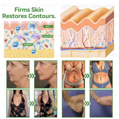 Official Store | Myo Clinic GLP-1 9-IN-1 Slim & Healthy Oral Solution(Once a day, visible results in 7 days) Supports obesity, cardiovascular health, diabetes, sleep apnea, gut health, joint issues, while also firming the skin and boosting energy