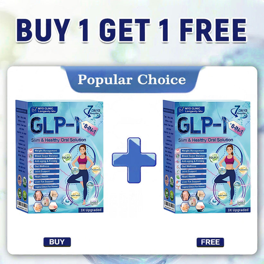 CVS Online Store | Myo Clinic Longevity GLP-1 8-in-1 Slim & Healthy Oral Solution(Once a day, visible results in 7 days) Supports obesity, cardiovascular health, diabetes, sleep apnea, gut health, joint issues, while also firming the skin